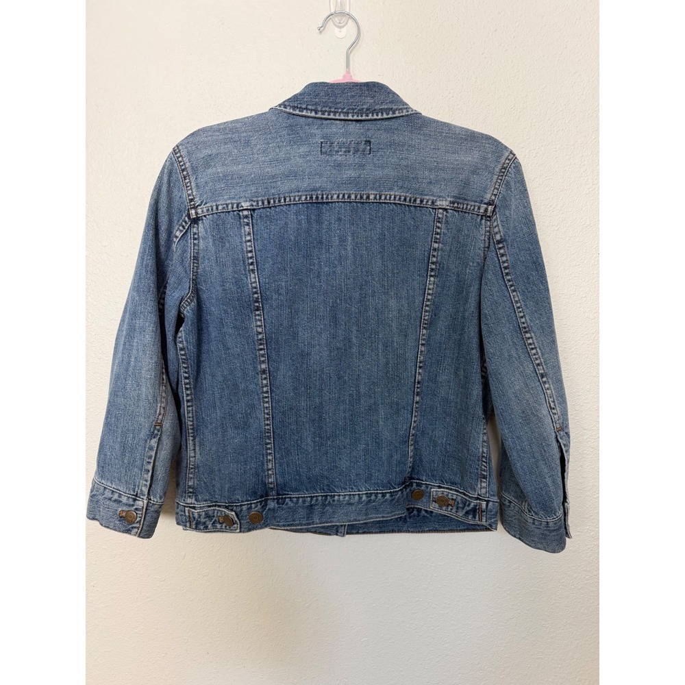 Lauren Jeans Co Ralph Lauren Denim 90's Y2K Trucker Jacket  Womens Size M - Picture 2 of 11